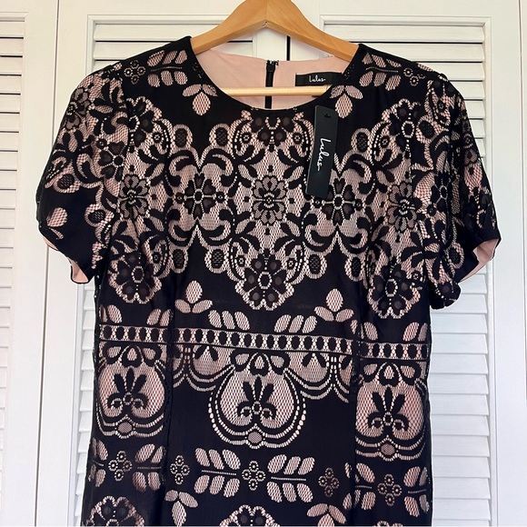 NWT Lulu’s Black Lace Dress - Picture 6 of 16